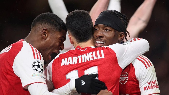Arsenal besegrade äntligen Bayern München i Champions League